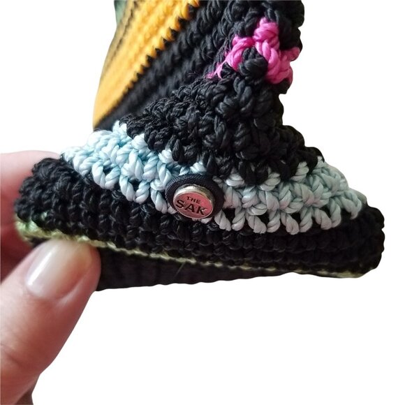 The Sak Rainbow Multi Color Crochet Mini Bag - Picture 7 of 9